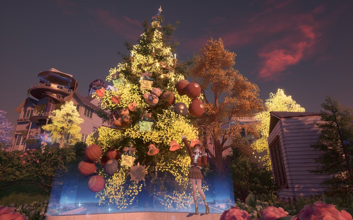 ゆずちゃんの島にお邪魔しま～す😍✨ ずっと見たかったクリスマス飾り