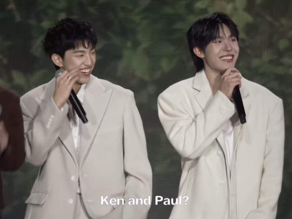 bellyjudyboo's tweet image. พี่เลโอถามน้องพอลเป็นยังไงบ้างครับ น้องพอลบอกก็ดีครับ ได้เล่นกับเคน คือนางไม่เอาอะไรแล้วจริง ๆ ขอแค่มีพี่เคนก็พอล 🤍🤍 เข้าใจเคนที่เสียอาการทุกทีแล้วนะ ใครจะกลั้นฟินไหวบ้าง  

#KenPaul
#GMM2026