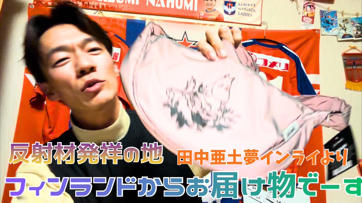 フィンランドからお届け物でーす』田中亜土夢選手が紹介してたやつを