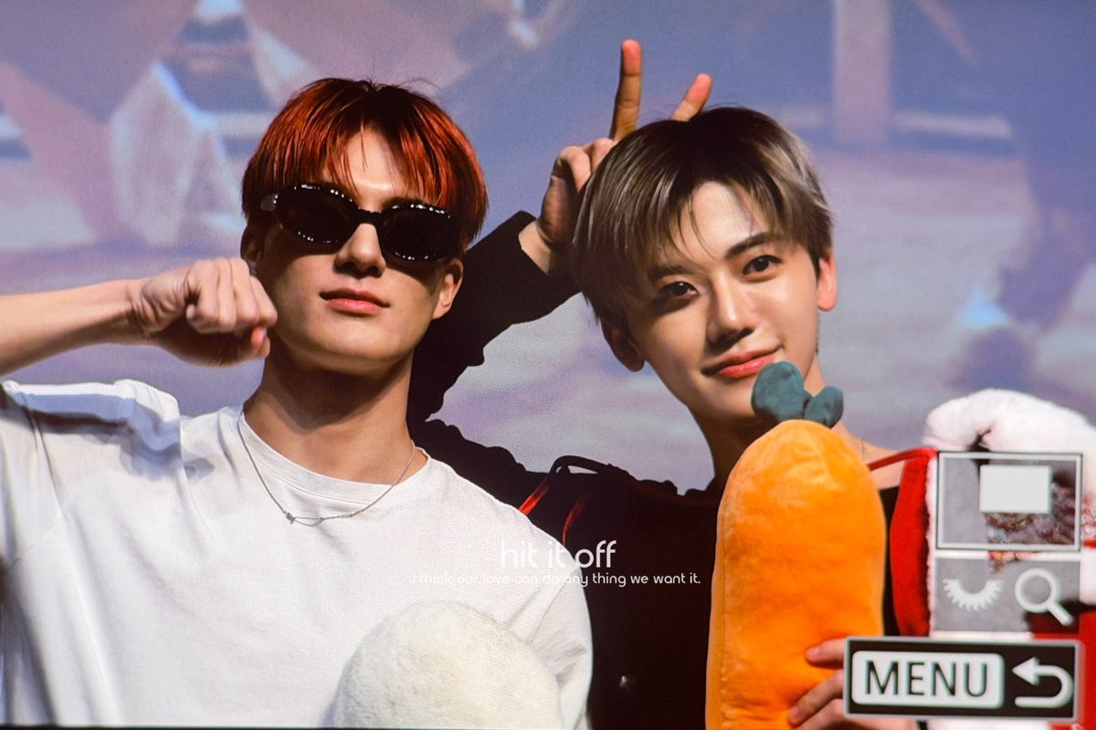 hititoff_JJ's tweet image. 251125 애플뮤직 팬싸

오늘도 사이 좋은 재민이랑 제노

#재민 #JAEMIN #제노 #JENO #엔시티드림 #NCTDREAM