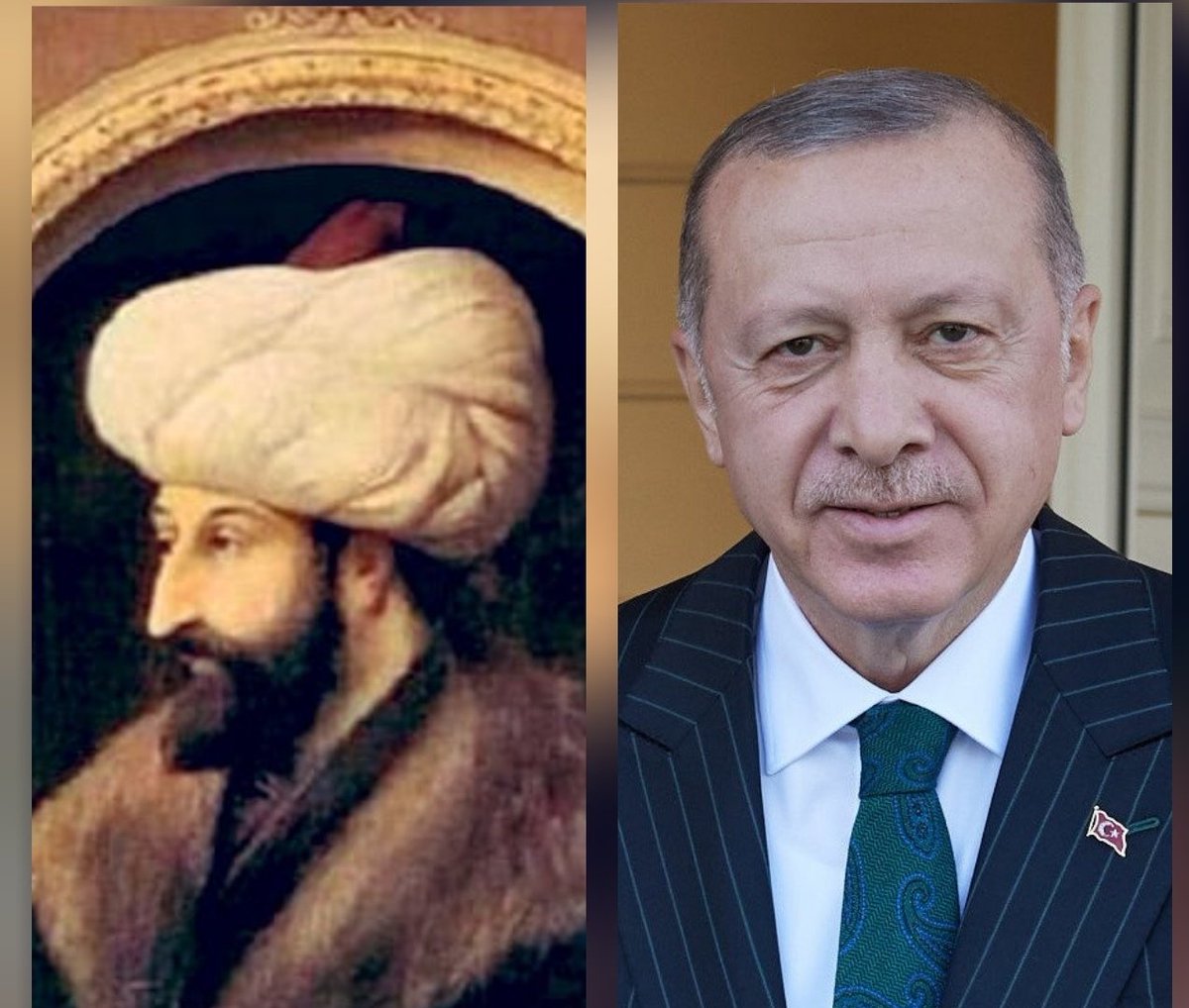 Atamız Fatih'i, Liderimiz Erdoğan'ı herkes sevemez
o şeref sâdece bize ait! ❤