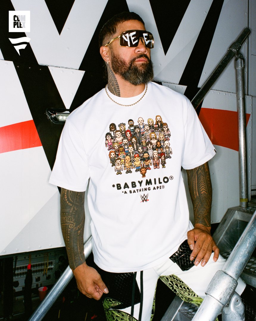 Introducing the WWE x BAPE® x TOPPS Collection — an exclusive collaboration celebrating the WWE Survivor Series. 

The capsule collection will consist of Topps Trading Cards and T-Shirts featuring WWE legends reimagined through the lens of BAPE®’S BABY MILO®. 

Shop the Trading