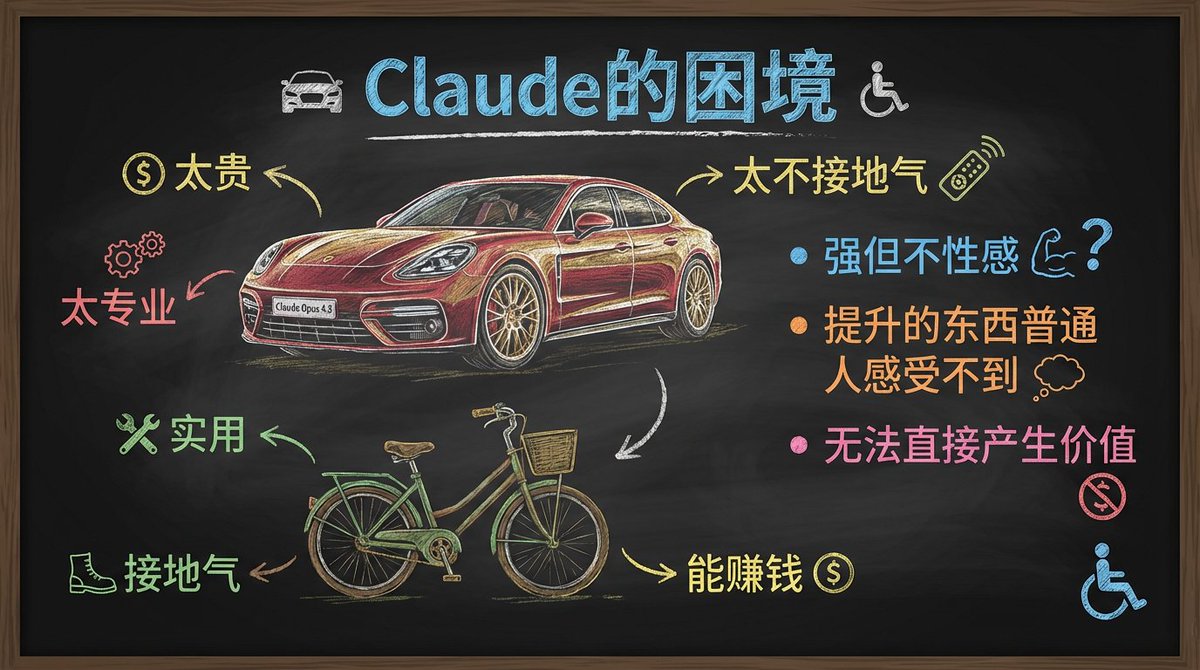 Claude Opus 4.5 發布後動靜很小
依道理是「強得離譜」的版本
並沒有引起大家的興奮
這背後反映的是一個非常明顯的產業變化:
整個AI產業已經進入“實用主義時代”
不再是前兩年的“技術崇拜時代”
大家已經從“看模型跑分