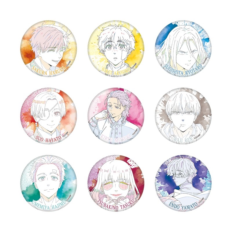 2025年12月下旬発売 「WIND BREAKER」原画缶バッジコレクションVol.2