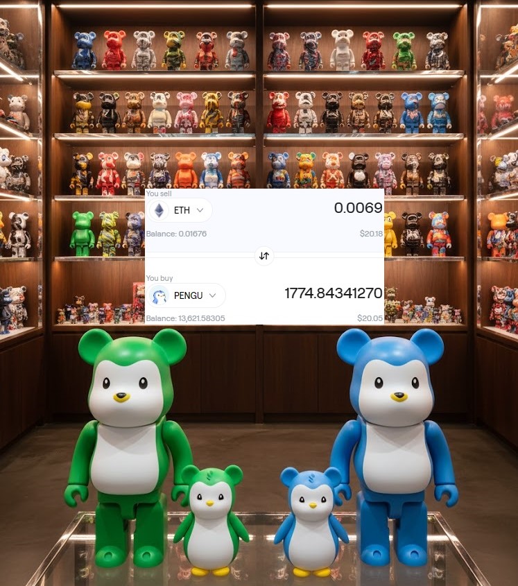 CheHubaStyle's tweet image. Week 15 of #challenge 🐧
Boosted my $Pengu bag with another $20 on @AbstractChain

Week 1: x.com/CheHubaStyle/s…
Week 2: x.com/CheHubaStyle/s…
Week 3: x.com/CheHubaStyle/s…
Week 4: x.com/CheHubaStyle/s…
Week 5: x.com/CheHubaStyle/s…
Week 6: x.com/CheHubaStyle/s…
Week…