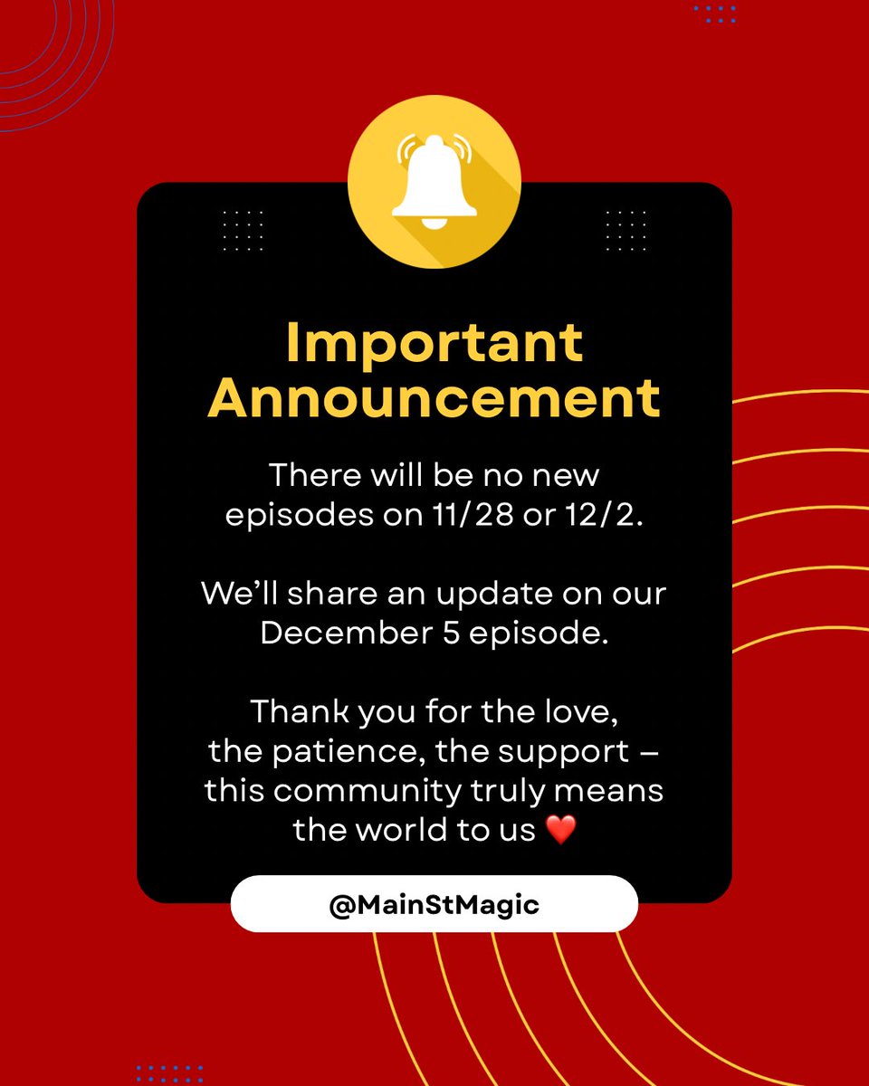 Jeremy (Main Street Magic) tweet media