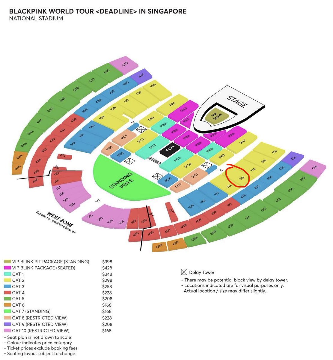 ITSTILL2AM's tweet photo. Wts lfb
BLACKPINK DEADLINE 2025 WORLD TOUR IN SINGAPORE SG 

Nov 30, CAT2, 1 ticket only 

Willing to provide proof thru calls, recordings, meet ups etc

I’m from the PH :) https://t.co/QYbpJVtcGN
