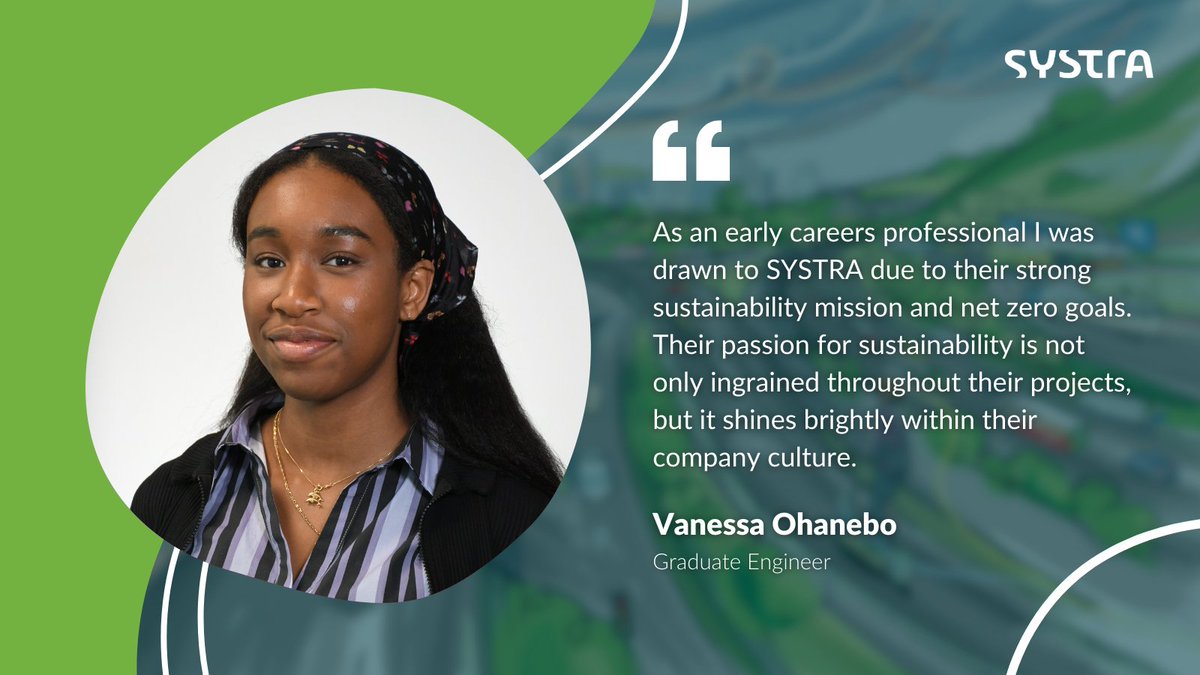 SYSTRA_UKIRL's tweet image. Our specialists are passionate about making transport more sustainable 🌱

From increasing access to active travel, to reducing carbon use in our designs, we’re dedicated to developing green solutions across the industry 👉 tinyurl.com/nhbvwbks

@WSTD_official #TransportDay