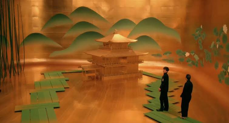 MimeOsen's tweet image. Un autre rêve de cinéphile accompli : voir le Pavillon d’Or à Kyoto de mes propres yeux 💛