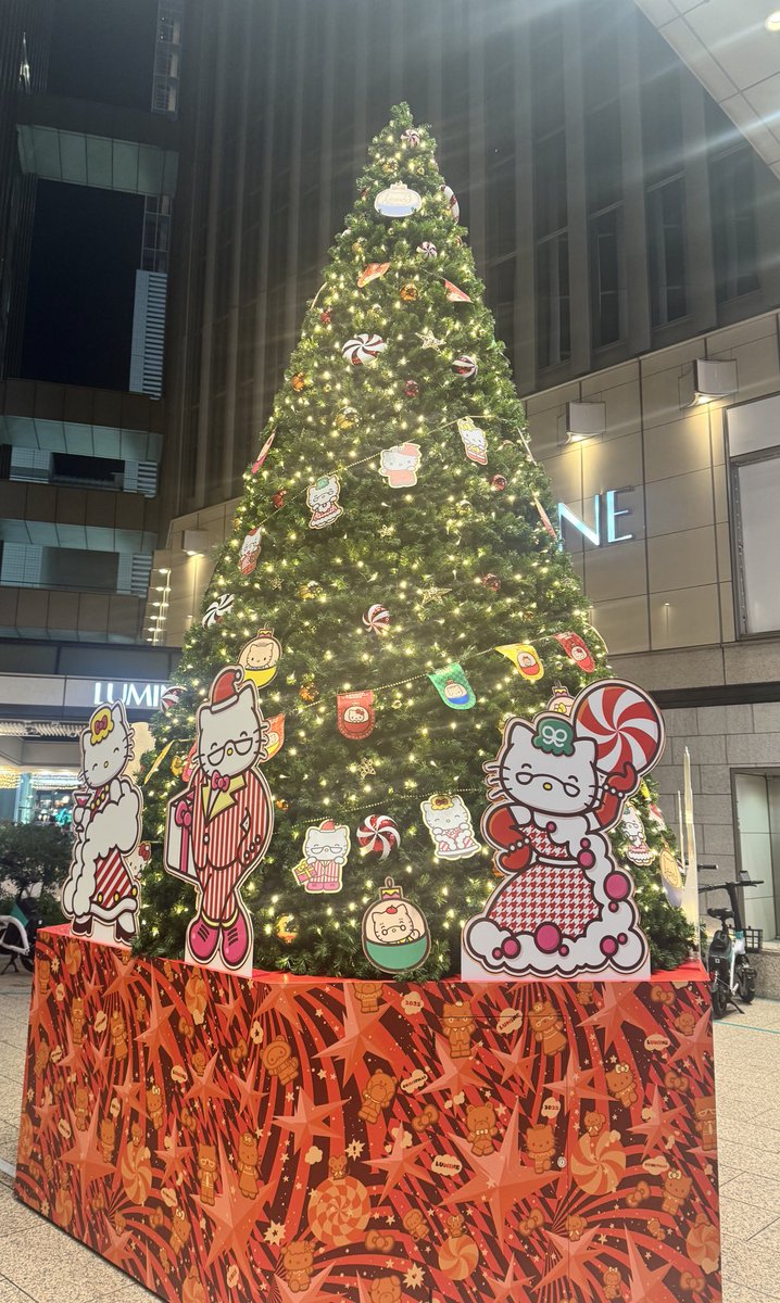 キティちゃんのクリスマスツリー🎀🎄 #ハローキティ