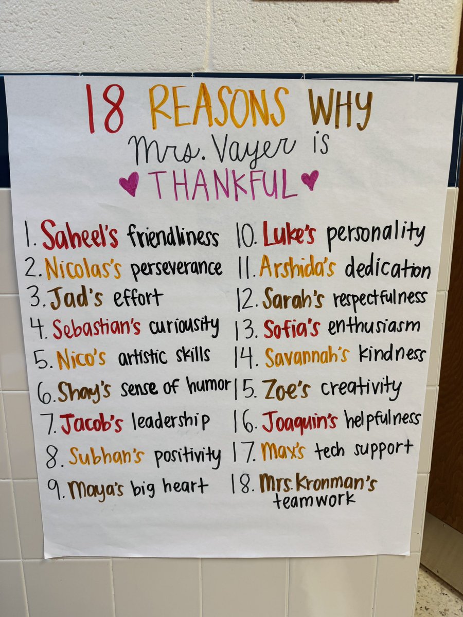 MrsVayersClass's tweet image. So many reasons to be thankful this year🥰❤️ @LowesIslandElem