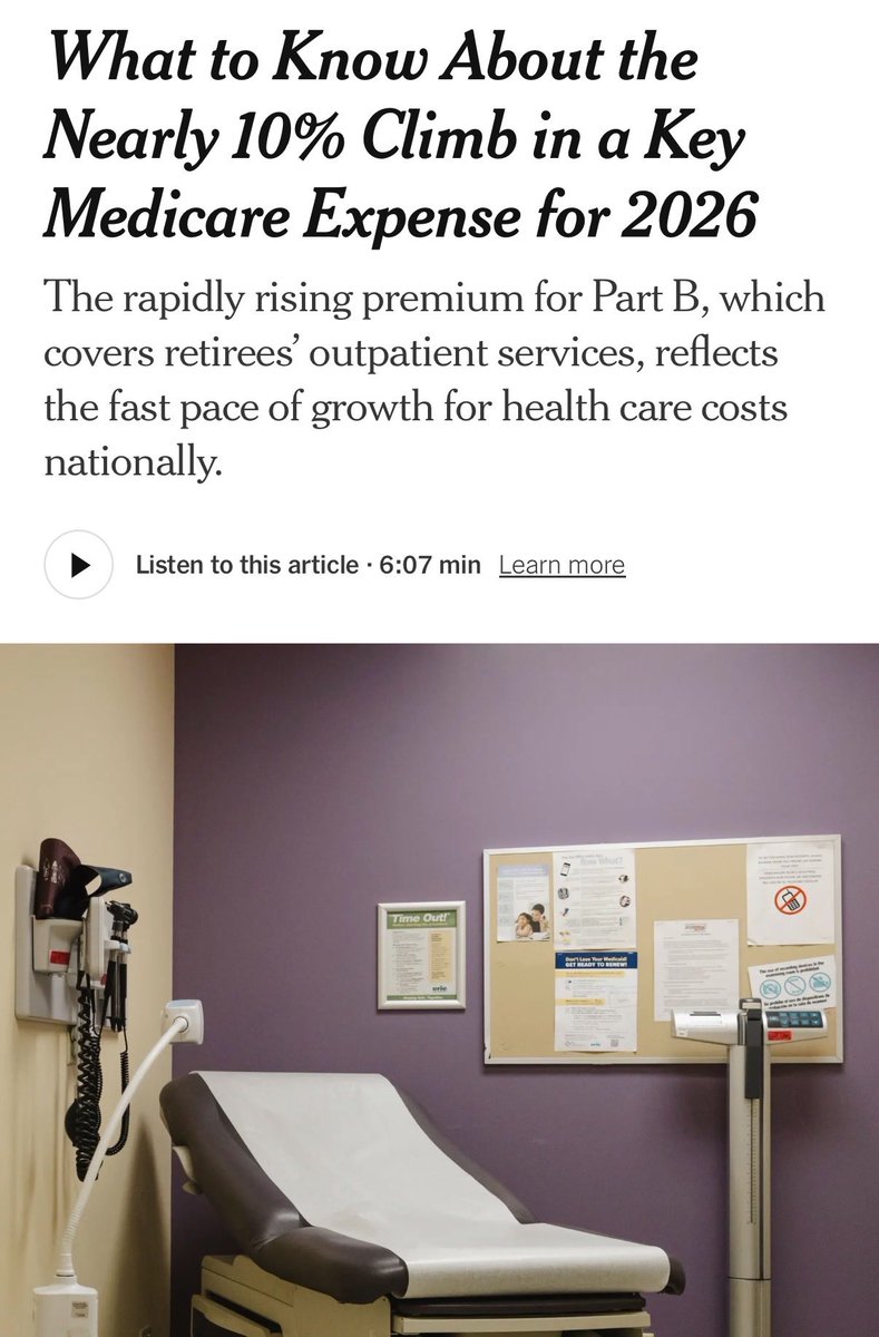 AbdulElSayed's tweet image. Medicare *shouldn’t have* premiums…or copays or deductibles. 

Medicare should cover vision, dental, and hearing. 

And Medicare should cover everyone.