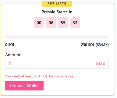 DogeHeadcoin's tweet image. Only 6 hours left until the pre-sale of my son $BABYDHC begins!

Remember you can earn up to 3% for each referral. 

Presale: pinksale.finance/solana/launchp…