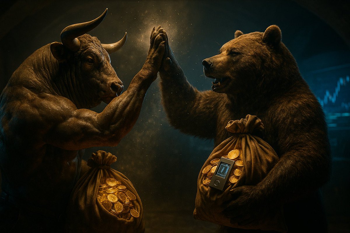 JasonVsTheNoise's tweet image. Note to #Crypto Twitter. 

The bulls and bears are the same people. 

Their only job is to extract as much value from you as possible while keeping the market growing over time. 

Not too hot and not too cold. Pure value extraction. #Bitcoin Will hit $250k, then $500k, then $1m.…