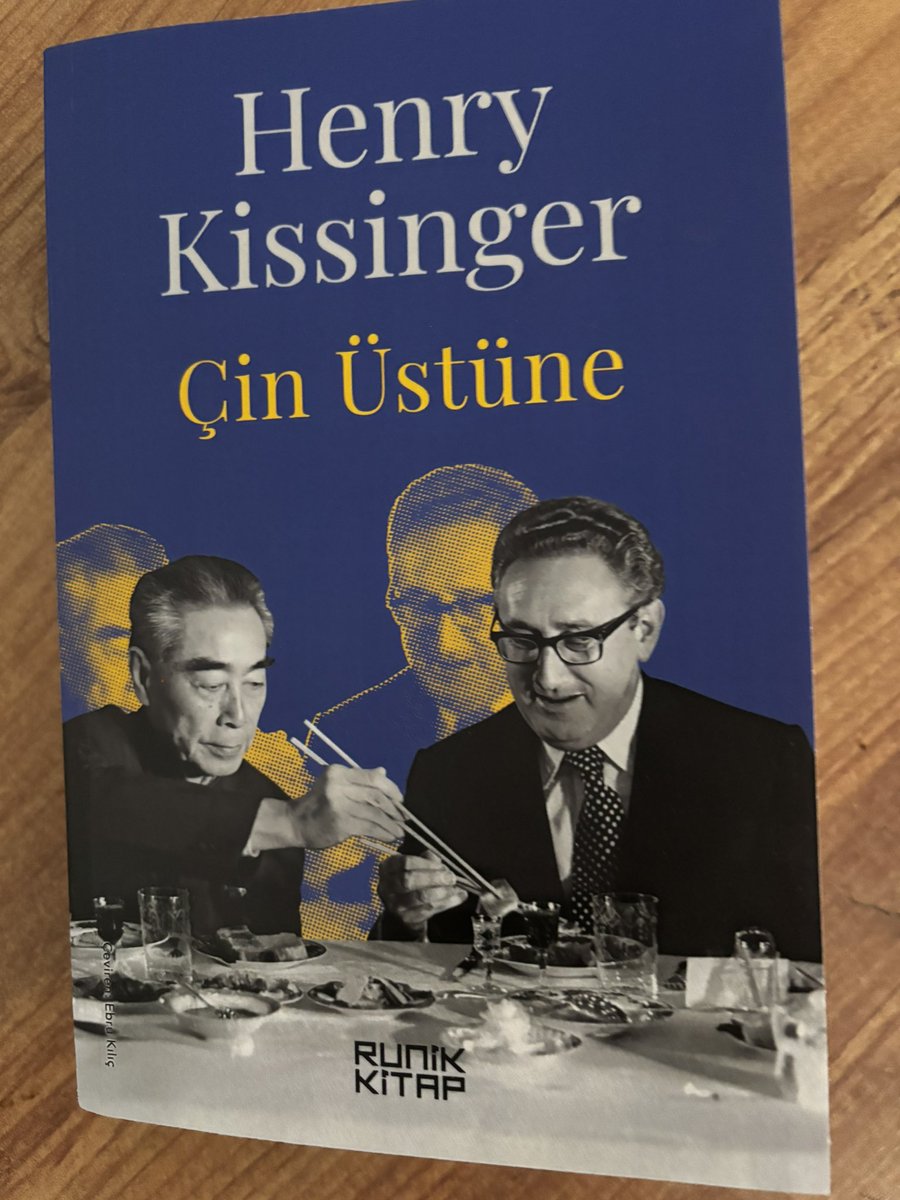 Runik Kitap, Kissinger’in bir kitabını daha Türkçeye kazandırdı. Oldukça doyurucu bir içeriği var. Kitabı bana gönderme inceliğinde bulundukları için teşekkür ederim. <a href="/RunikKitap/">Runik Kitap</a>
