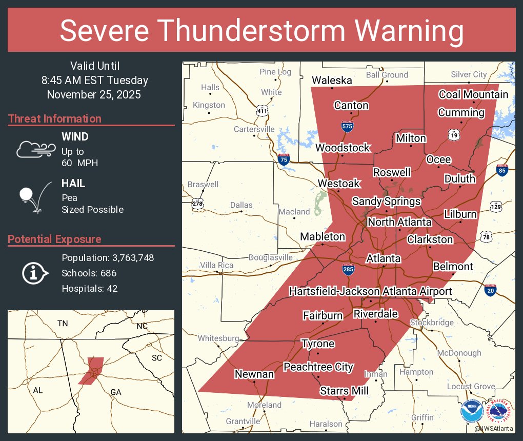 NWS Atlanta tweet media