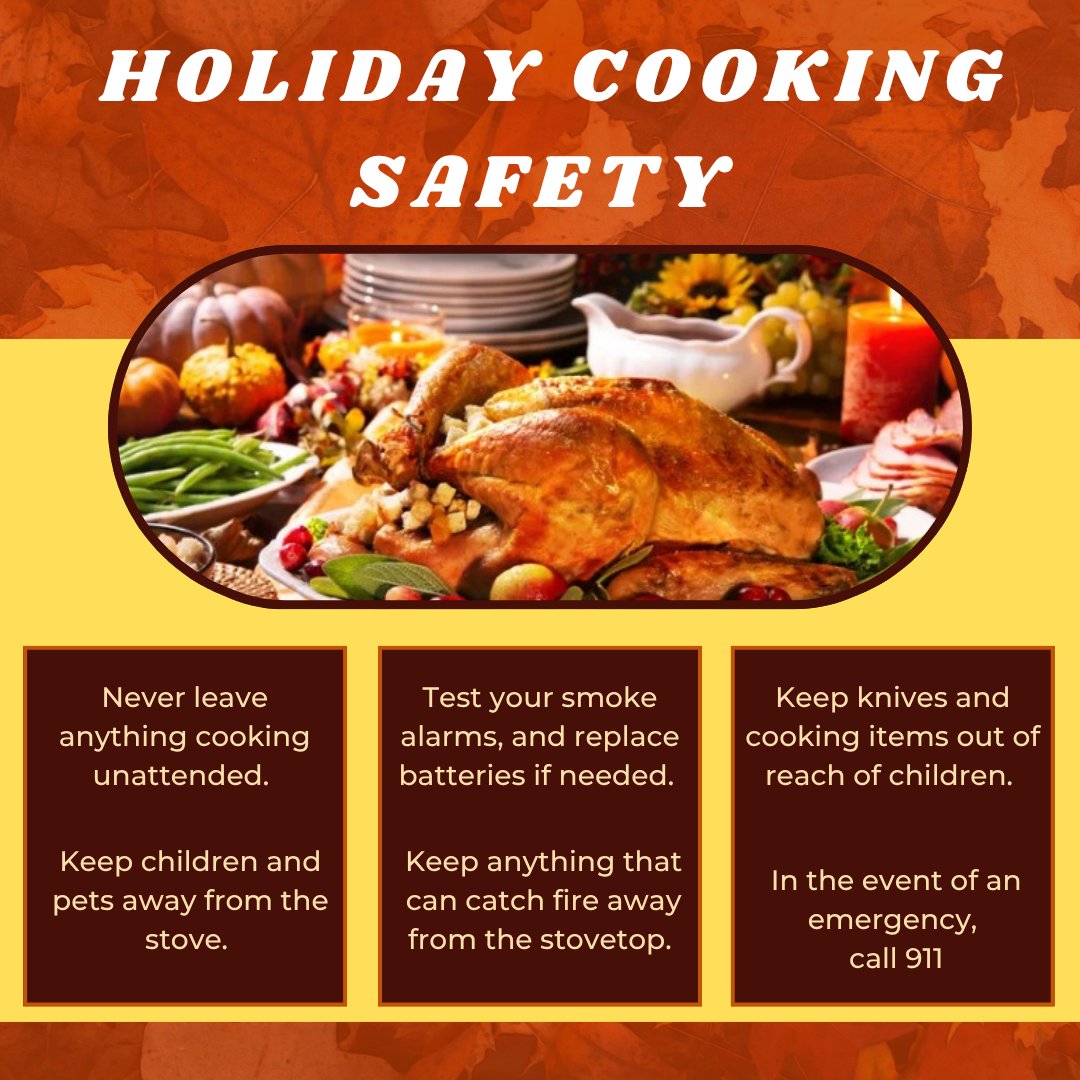 Whitman Fire Department Offers Holiday Cooking Safety Tips dlvr.it/TPSKZt