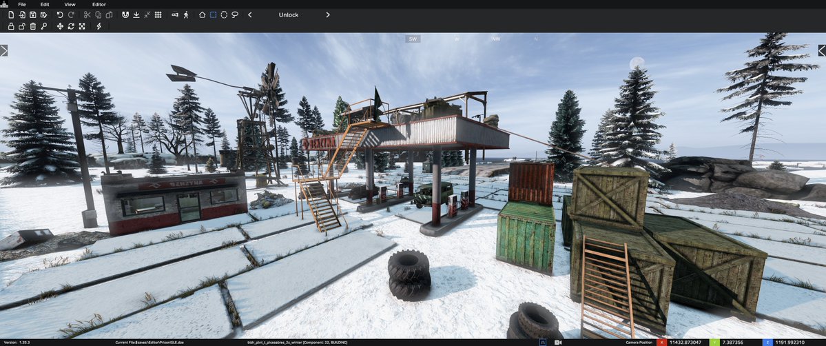 DarkmoonServer's tweet image. Survivors transformed the world as you knew it.
(and @InclementDab gave them helping hand ;-) )

DarkMoon #DayZ server. 
#mapping #modding