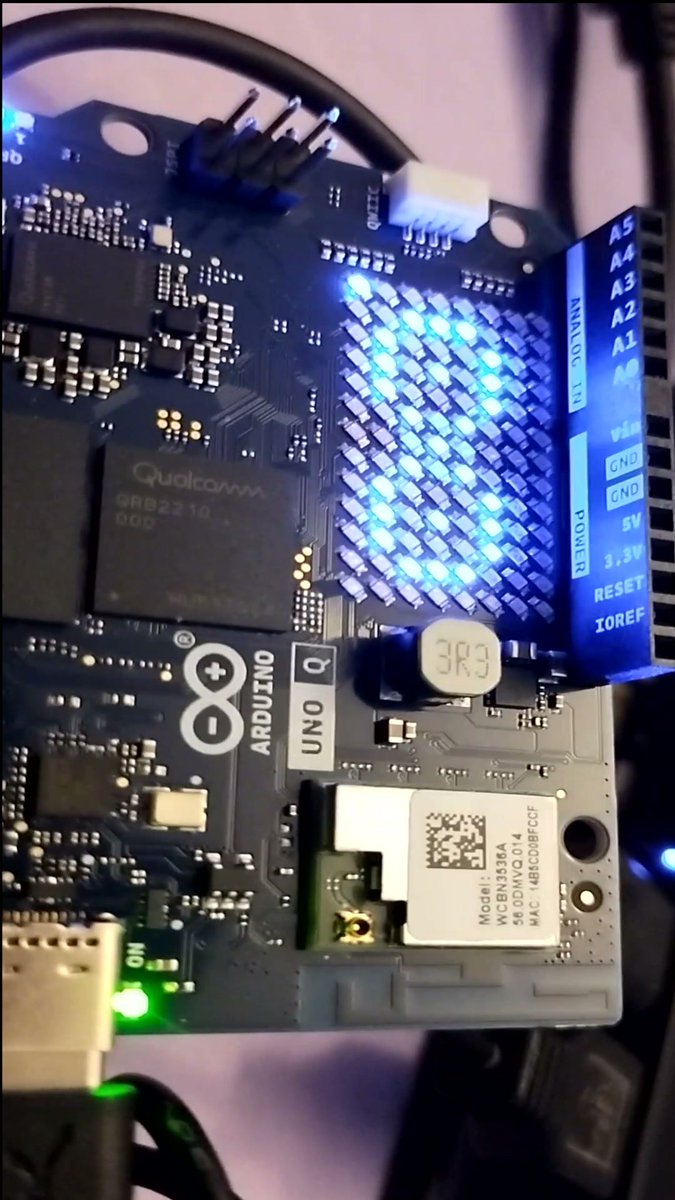 ShotokuTech's tweet image. See the Arduino UNO Q running Debian Linux for the very first time! I successfully booted the system in a lightning-fast 44 seconds using just a USB-C Hub, monitor, keyboard, and mouse. youtube.com/shorts/owfCNOt…
#ArduinoUNOQ #Debian #Shorts @Arduino @Qualcomm