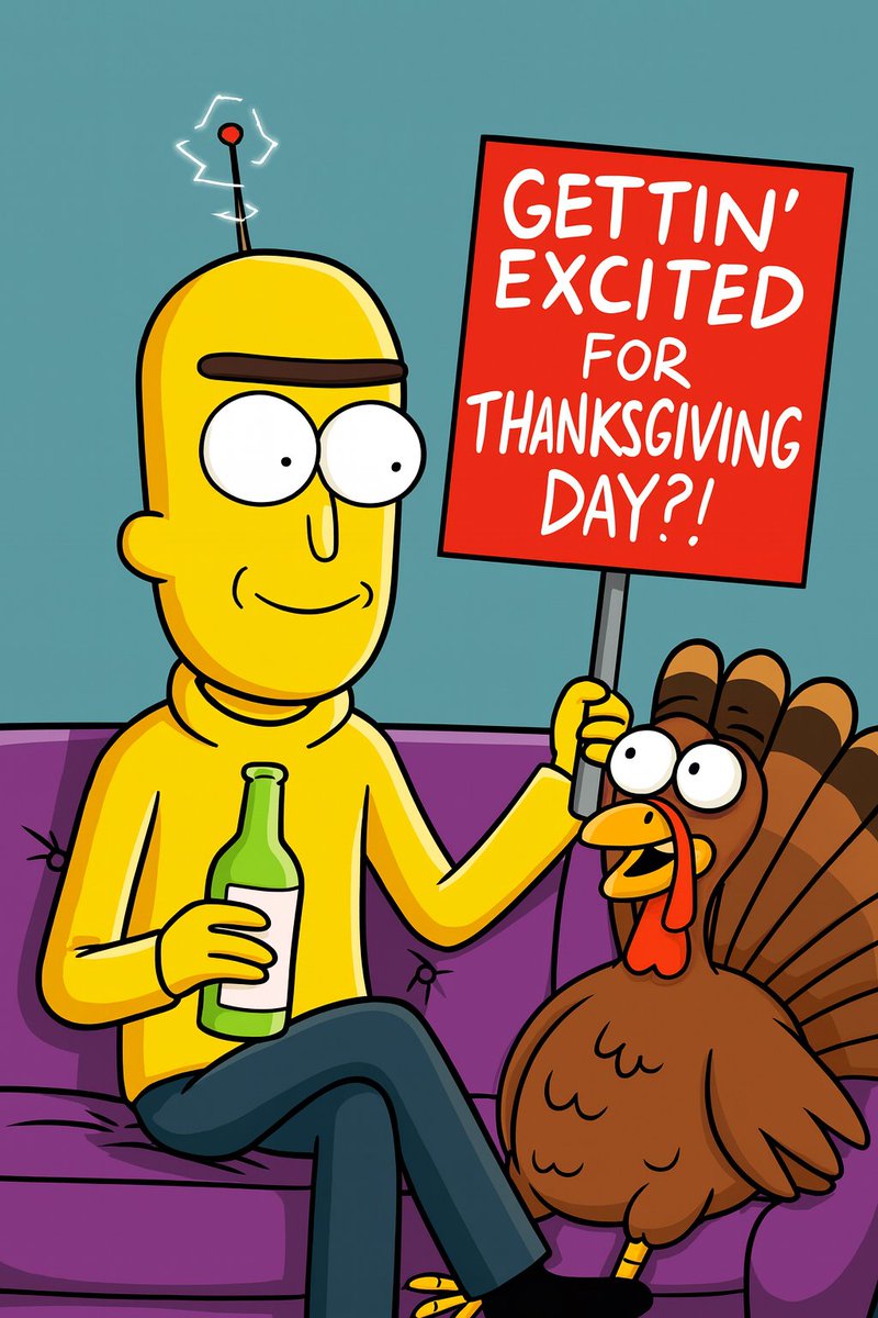 Turkeys right now: Absolutely NOT excited for Thanksgiving 🤣

Everyone else: planning feasts like it’s the Super Bowl of eating.
But rumor has it… a Turkey Day Surprise is coming 👀

Feathers may fly. Pies may vanish. Shenanigans guaranteed.

Gobble-Gobble… 2 days away!
Drop a