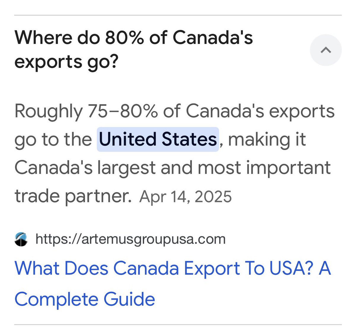 Working0115's tweet image. 🇨🇦 needs 65 Indias to replace 🇺🇸 
🇨🇦 needs 7 EUs to replace 🇺🇸 
🇨🇦 needs 17 South Asias to replace 🇺🇸 
C🇨🇦 needs 44 Africas to replace 🇺🇸 
🇨🇦 needs 27 South Americas to replace 🇺🇸 
🇨🇦 needs 212 Australias to replace 🇺🇸 

🤦‍♂️🇨🇦🤦‍♂️
