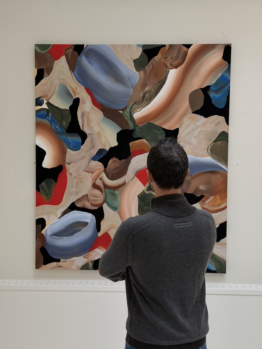 borgetsebastien's tweet image. Proud to add “Want to Want You” (2025) by @ThankYouX to @ArtverseParis collection

Harmony &amp;gt;&amp;lt; Tension is a series of paintings paired with digital works that explores the delicate balance between opposing forces: order and chaos, peace and pressure, the physical and the virtual.…