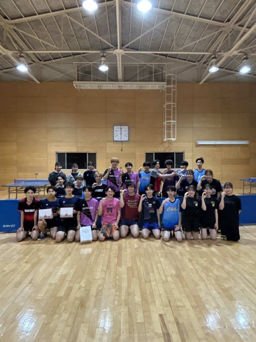 名古屋大学卓球部公式アカウント tweet media