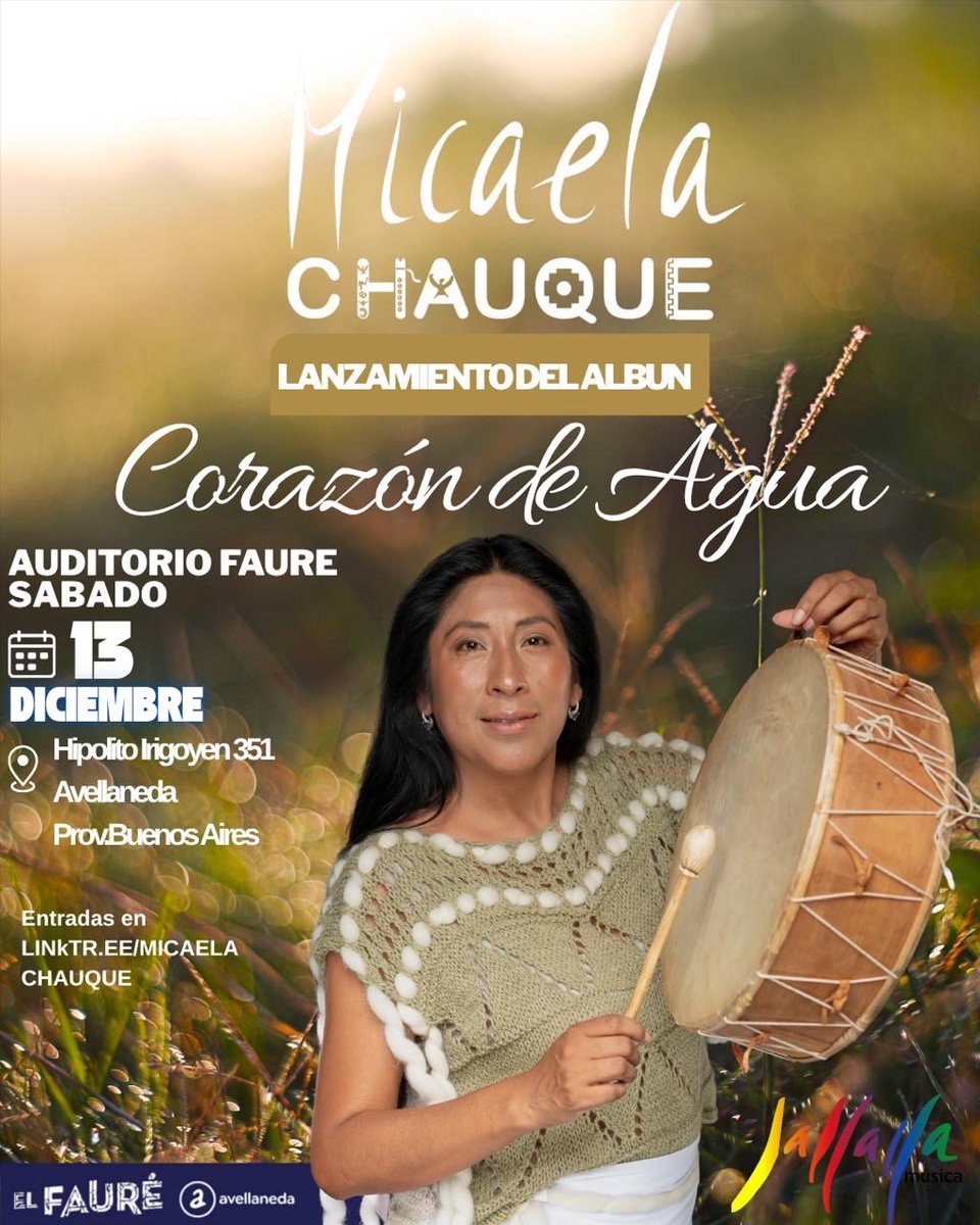 ENTRADAS 13/12 Auditorio 👉🏽 tr.ee/d4GiyLDjxd