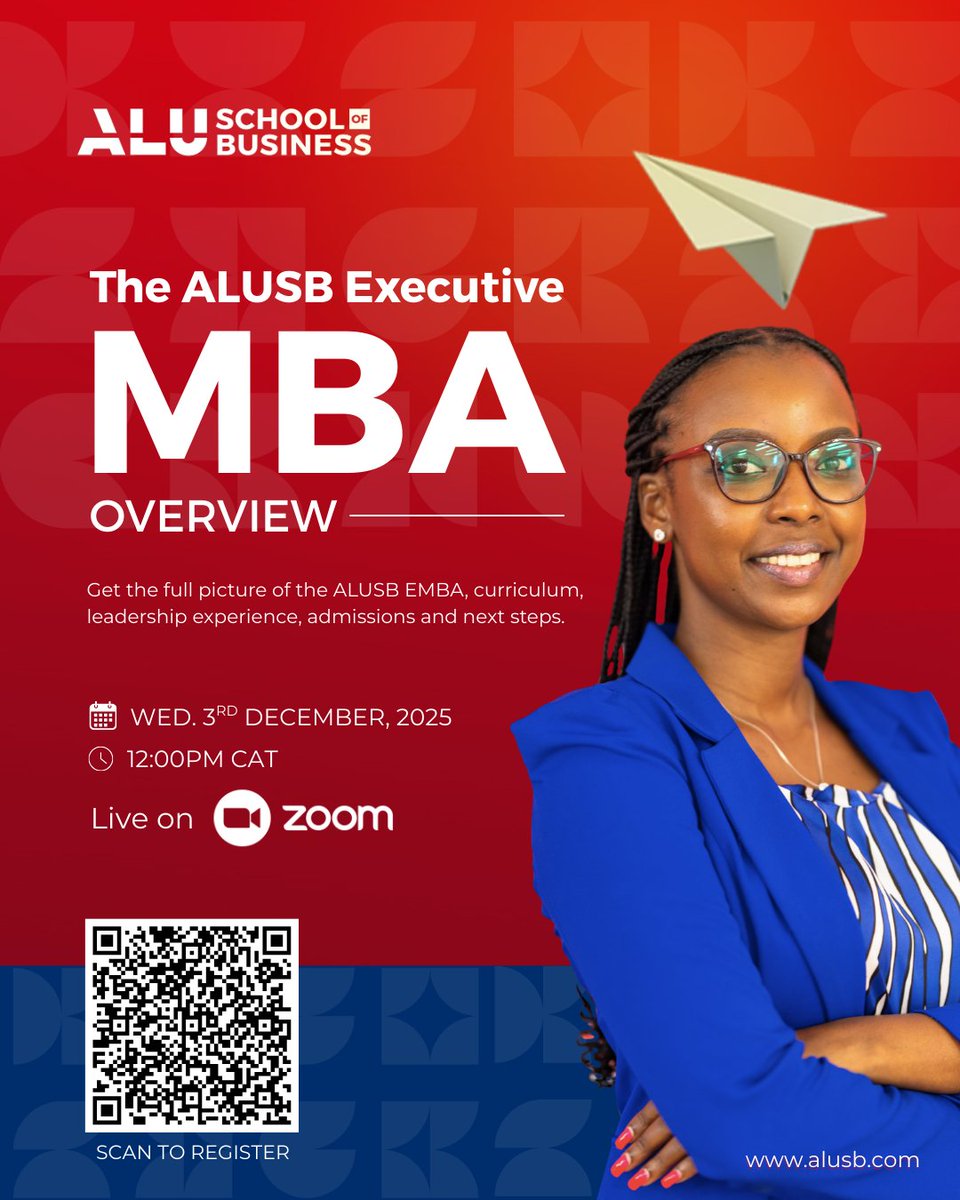 Your next big career move starts here. 

The ALUSB Executive MBA is designed for professionals ready to drive change, innovate, and grow.

Join us on December 3rd 2025,  for an exclusive webinar and get an inside look at the program, discover how it develops strategic leadership