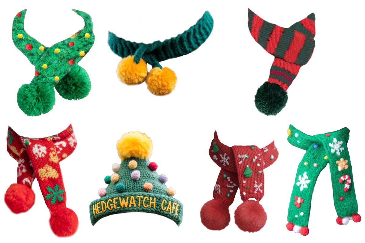 2/3 We found these in lost property after the #HedgewatchXmas shenanigans last year, help yourself.
(But do ask for help if needed).
#Hedgewatch