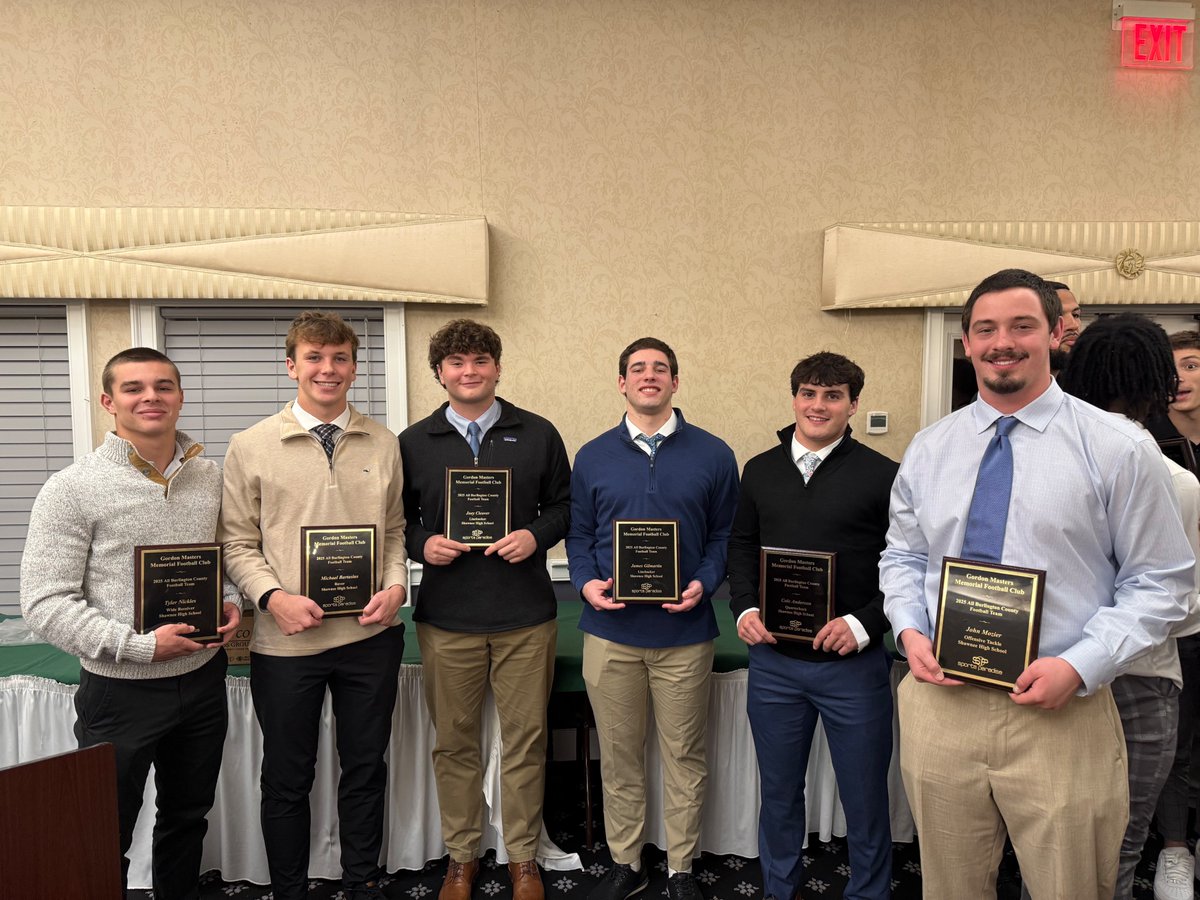 SHSrenegadesFB's tweet photo. 🏈Congratulations to our 2025 WJFL All County Players!  Great job gentlemen!  Go Blue! https://t.co/Eiyz1budXC