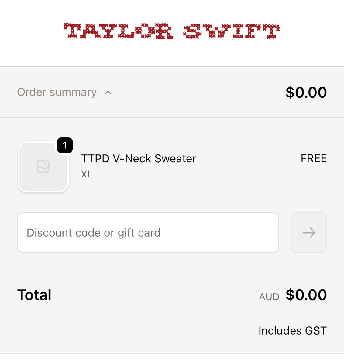 mgcsaturn's tweet photo. @swiftpitch_au @popvinylsigned i tried to buy it for fun but it wouldn’t let me lol https://t.co/GYahAWHUHK