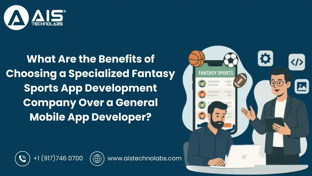 aistechnolabs's tweet image. Fantasy sports apps need specialists — not general app devs. ⚡🎮

Why?
✔ Real-time scoring
✔ Scalability
✔ Compliance
✔ Better UX

Full blog 👉aistechnolabs.com/blog/benefits-…

#FantasySports #AppDevelopment #AIStechnolabs