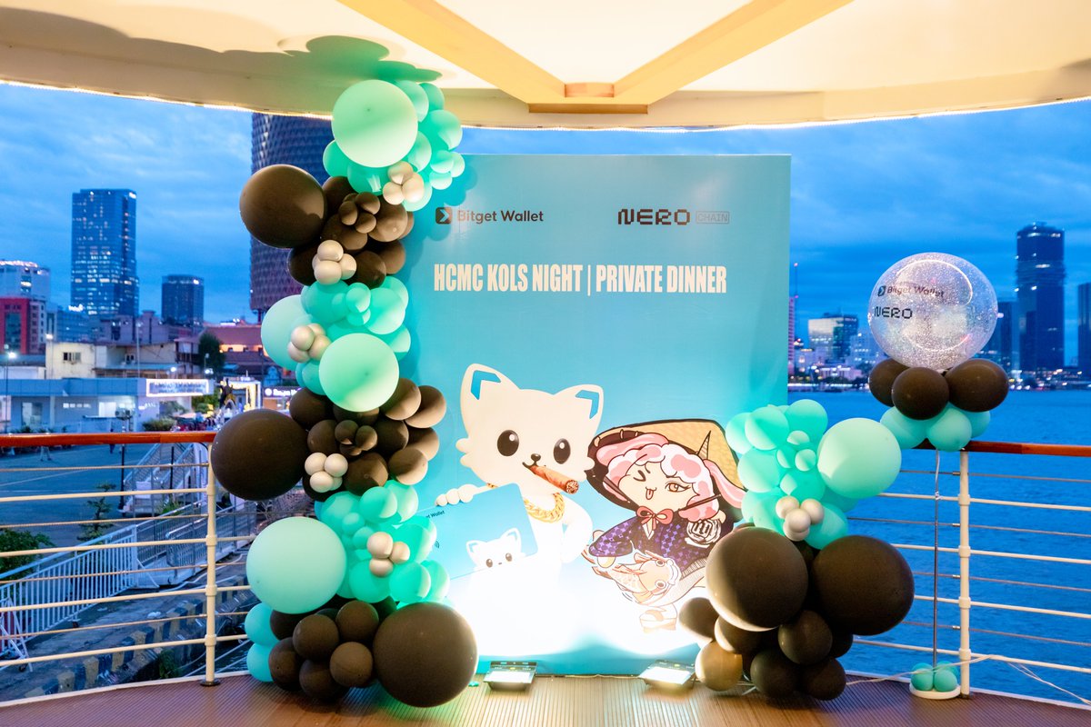 BitgetWalletVN's tweet image. 🎥 RECAP SỰ KIỆN KOLs PRIVATE DINNER TẠI TP.HCM! 🚤

🩵 Bitget Wallet hân hạnh khép lại một buổi Private Dinner cực kỳ ý nghĩa và ấm cúng tại TP.HCM, đồng hành cùng @Nerochain_io !

🎙 Chúng tôi đã có cơ hội gặp gỡ, kết nối với những KOLs hàng đầu trong cộng…