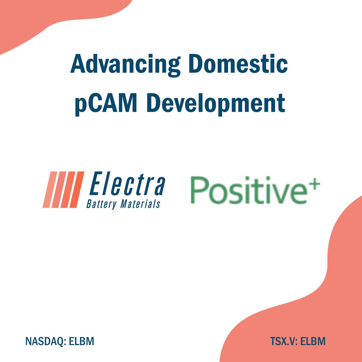 ElectraBMC's tweet image. Electra Signs Agreement with North American pCAM Company

Read more: bit.ly/4oa9oPz

NASDAQ: $ELBM | TSX-V: ELBM