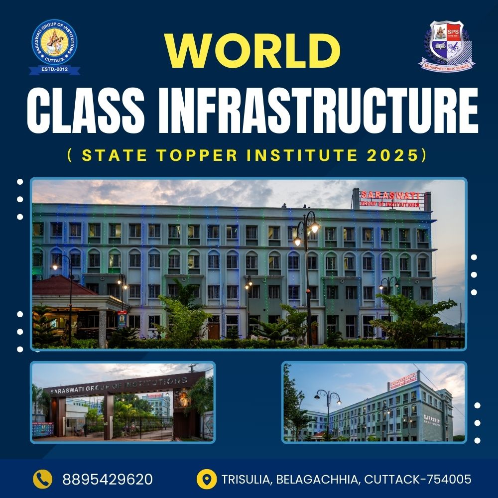 sgigroup0's tweet image. Experience excellence at Saraswati Group of Institutions — where future toppers are made. 🏫🌟

📍 Trisulia, Belagachhia, Cuttack – 754005
📞 8895429620

#SaraswatiGroupOfInstitutions #TopperInstitute2025 #WorldClassInfrastructure #SmartCampus #CuttackEducation #FutureLeaders
