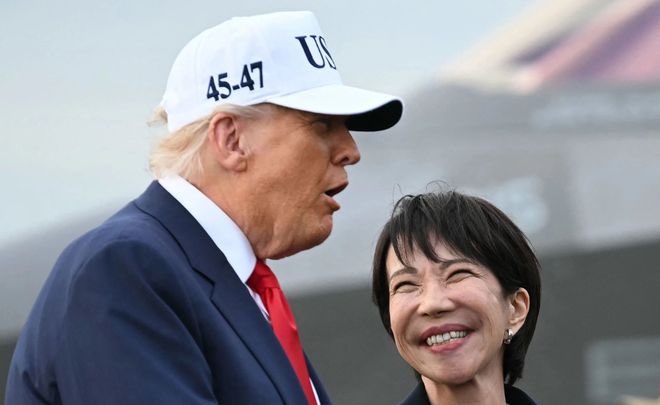 US–Japan relationship, 1945 to today → NO CHANGE.

Vassalization, to keep it polite.

- US wrote Japanese constitution (Article 9 turned Japan into a pacifist eunuch state overnight)[afe.easia.columbia.edu/special/japan_…]

- LDP, the party that has ruled almost uninterrupted since 1955, was