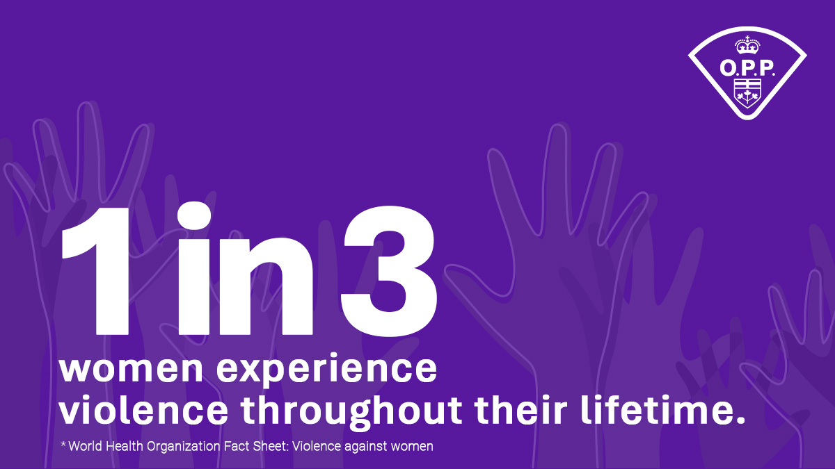 OPP_News's tweet image. The #OPP recognizes November as Woman Abuse Prevention Month.

Women and girls are overrepresented as victims of family and intimate partner violence. For some, the risk is even greater due to intersecting forms of discrimination and systemic barriers.

If you or someone you know…
