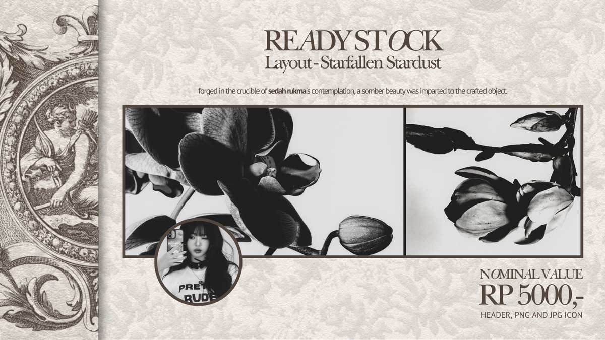 sedahrukma's tweet image. Help rt/repost? Thank you!

Ready-to-go layout - Wonyoung priced at RP 5,000,-/each includes png and jpg icon. Don’t hesitate to knock my dm if you’re interested.

#zonauang #zonajajan