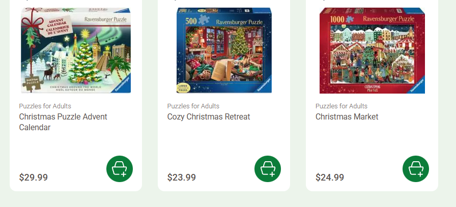 Tabletop_Deals's tweet image. #Jigsaw #Puzzle Fan, or shopping for a #PuzzleLover?

Save 40% off on all of Ravensburgers puzzles by shopping direct.

Just use code HOLIDAY40 at checkout!

#ad ravensburger.pxf.io/vPN4xe

Prices in image are before the discount!