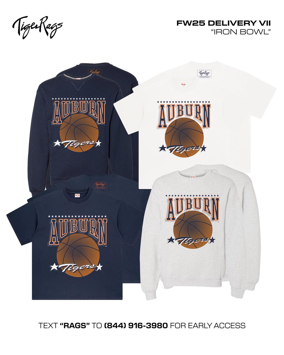 Woke up feeling generous after yesterday’s W ……

Dropping Thursday on tigerrags.com 
Like and RT to win a free one in your size!