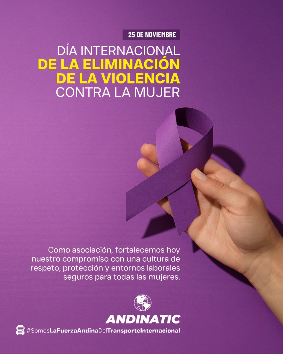 ANDINATICECU's tweet photo. 🟣 En este #25N recordamos la importancia de construir espacios donde cada mujer pueda desarrollarse con libertad y respeto. Desde ANDINATIC reafirmamos nuestro compromiso con una convivencia m��s equitativa.
#25N #Equidad #Respeto https://t.co/Anag52IofH