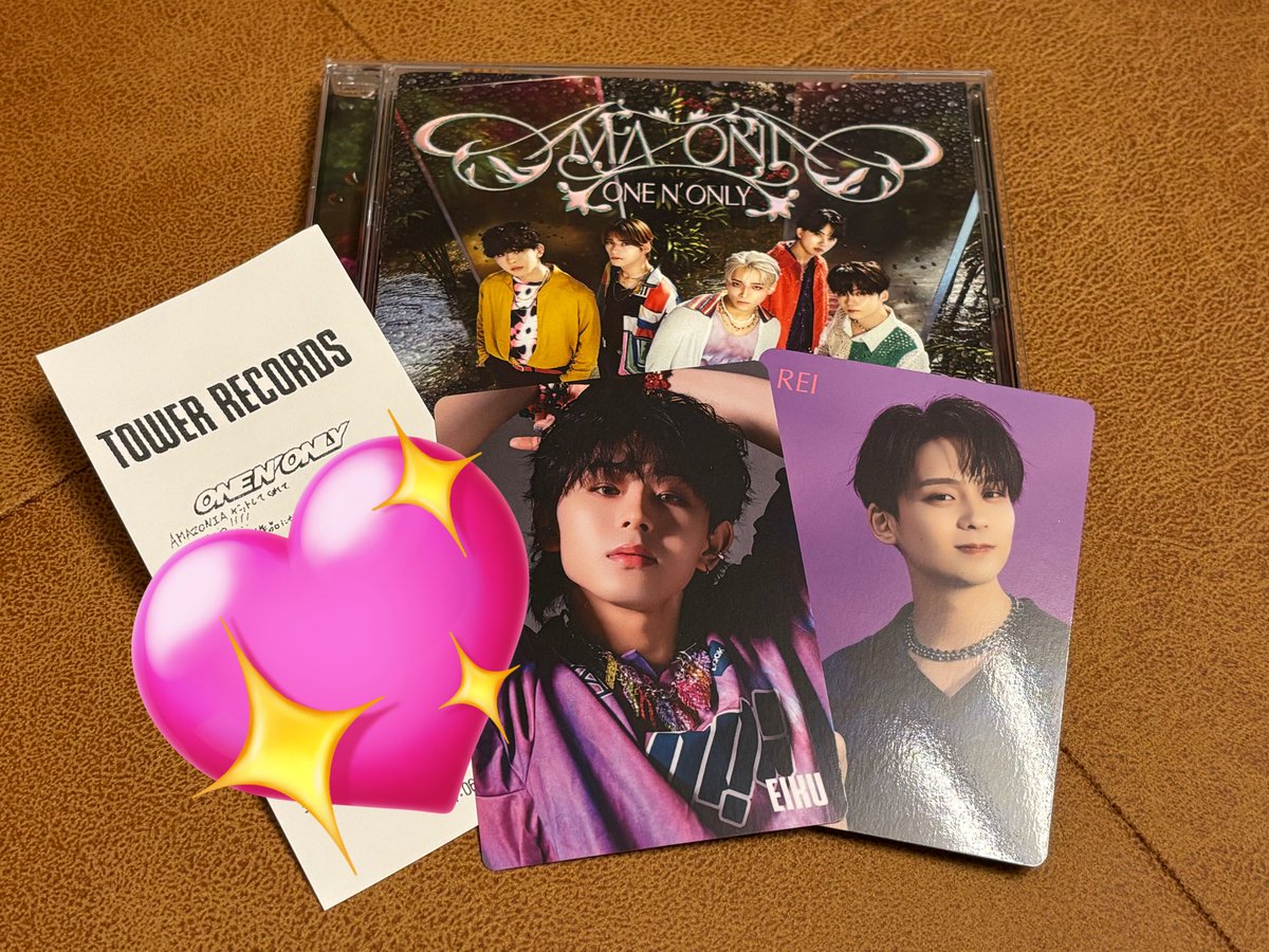 実はメッセージ入りのレシート欲しくて タワレコでもフラゲ