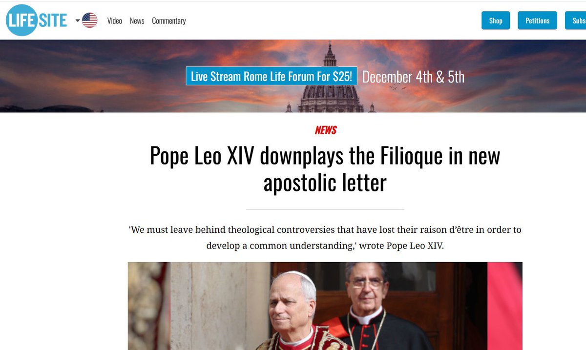 FrMatthewLC's tweet image. If all we needed to reunite with the Orthodox was to remove the Filioque when we say the creed, we should do it immediately.

The creed is orthodox &amp;amp; correct either way. The Filioque was added to address a heresy in Western Europe that is less an issue today.