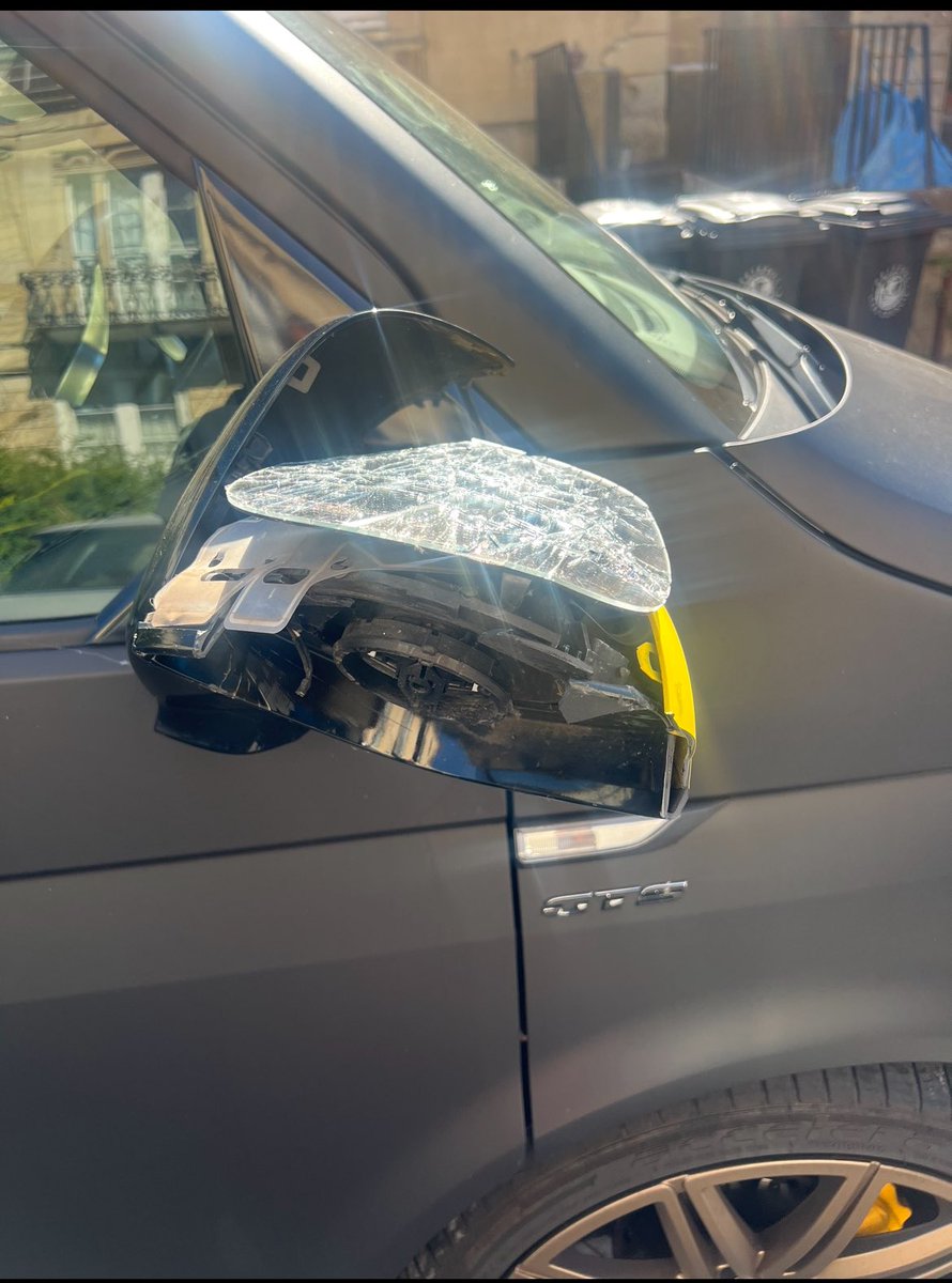 Wing mirror smashed off by <a href="/AmazonUK/">Amazon.co.uk</a>  driver outside my house. £800 to replace. Witnessed by member of the public but because there’s no video footage it’s bad luck me. Seen the Amazon vans? They mostly look like they’ve been in a demolition derby. That’s why <a href="/JeffBezos/">Jeff Bezos</a> is minted