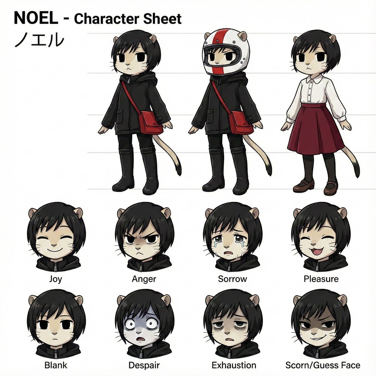 xxnoelxxx's tweet image. 今日note用にコネコネした2コマ漫画と1枚絵、ナノバナナプロ君にあーだこーだ言ってまろび出たんだけどね。プロンプトだけだと思い通りにいかない〜。
ひと手間かかるけど、ざかざかラフ画書いてからやるほうが楽。
やっとプレーリードッグの獣人できた〜noteのアバターこれ使おう