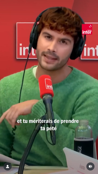 adsaum's tweet image. Je viens d&apos;écouter un sketch France Inter où l&apos;humoriste arrive à caser que la peur du métissage est &quot;un truc de blanc&quot; et conclue que Karen mériterait de &quot;prendre [sa] pété avec un Antillais pour comprendre&quot;. 
Vraiment je pige pas comment ça passe crème de tels propos.