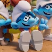 jeononutime's tweet image. wonwoo smurfs character!💙