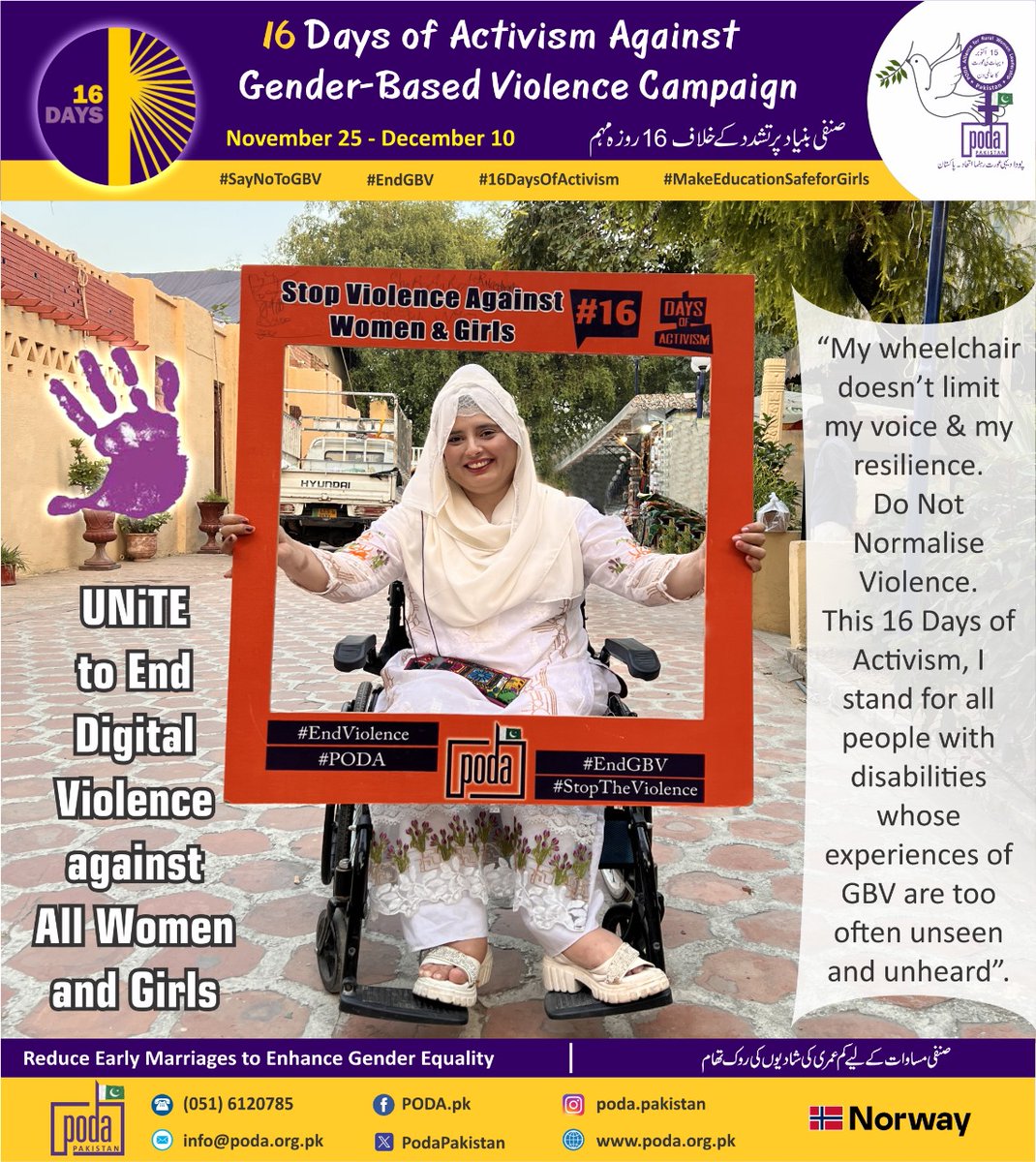 PODA Rural Women Leadership Alliance - Pakistan tweet media