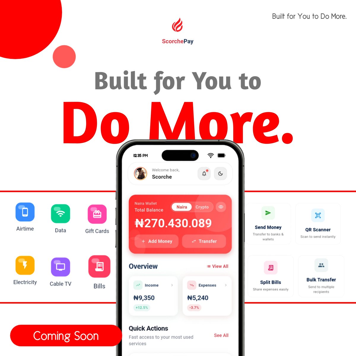 ScorchePay's tweet photo. ScorchePay is been #BuiltForYouToDoMore https://t.co/bzek9OmdPk